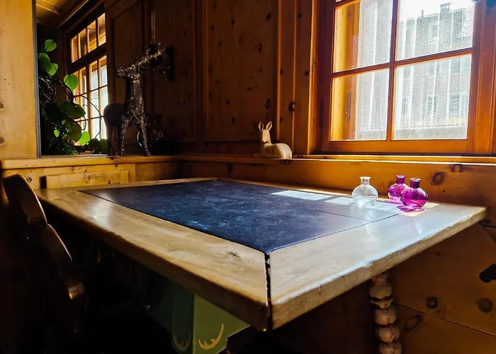 Fewo's Und Apartment's Blaues Haus Apartmán Davos