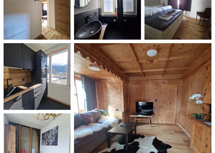 Fewo's Und Apartment's Blaues Haus Apartmán Davos